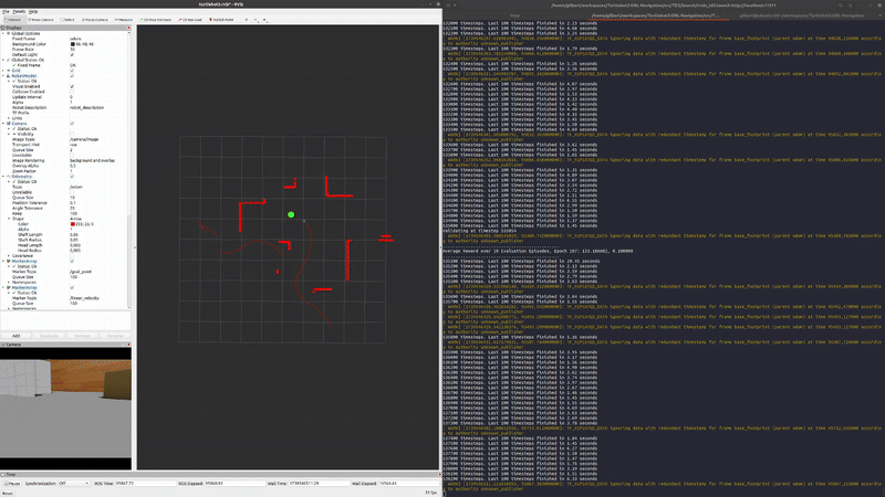 Turtlebot3 DRL Navigation