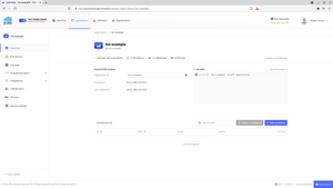 The Things Stack Overview Page